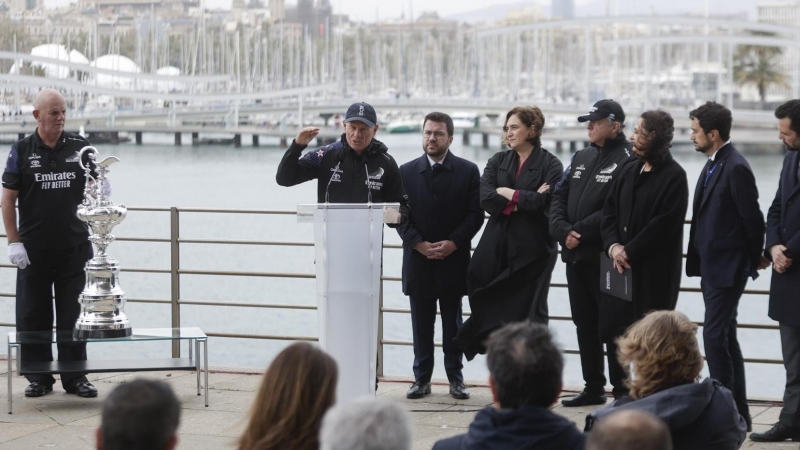 La conferència de premsa per fer l'anunci.