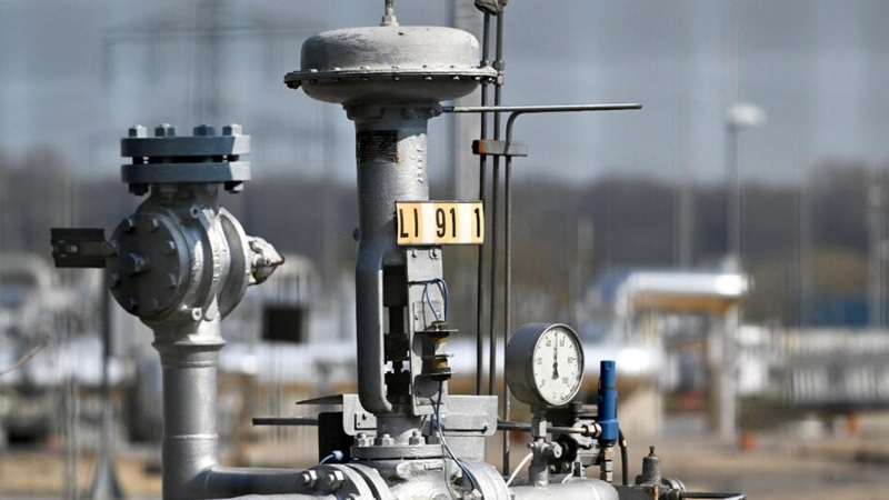 01/04/2022 - Central gasífera en Werne, Alemania,eje de la red gsífera de ese país.