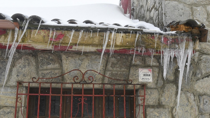 01/04/2022. Temporal de frío y nieve en León