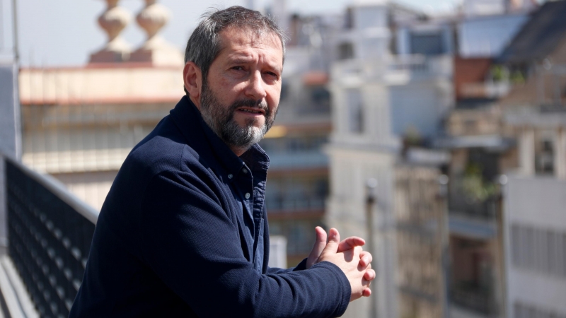 El periodista Carles Porta, en Barcelona, a 7 de abril de 2022.