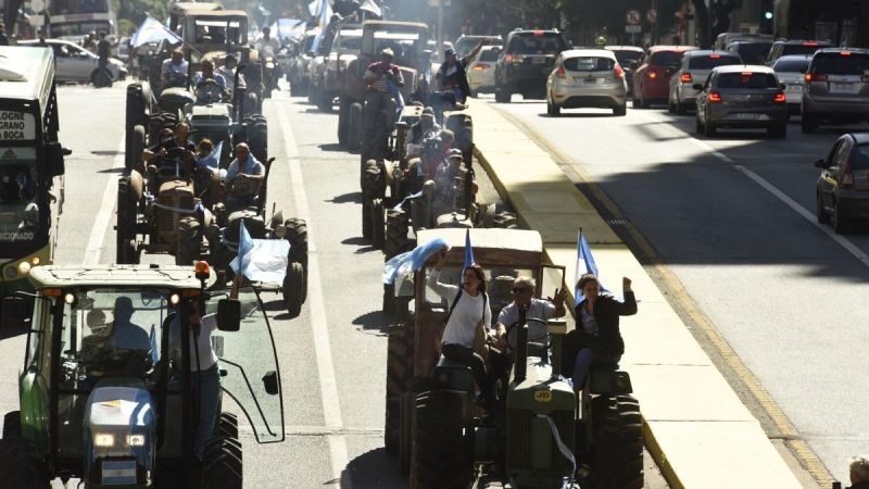 Protesta en Buenos Aires