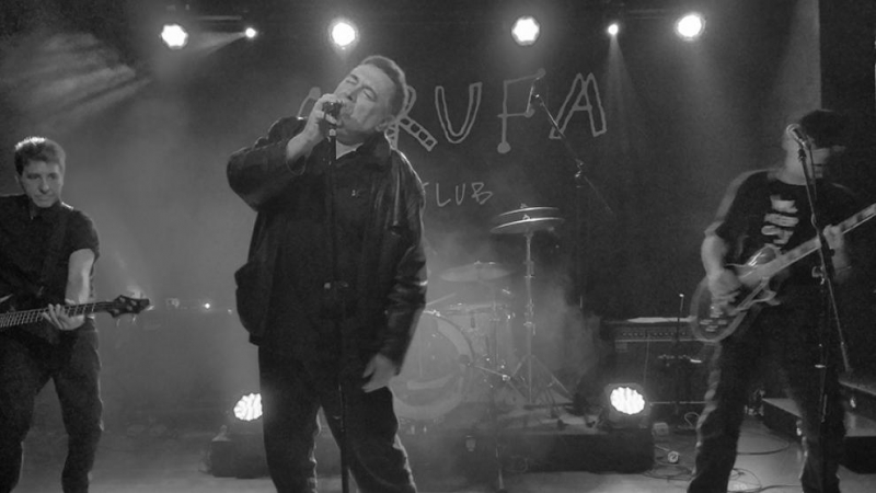 26/4/22 Radio Océano, en una actuación en la sala Garufa de A Coruña en el 2019