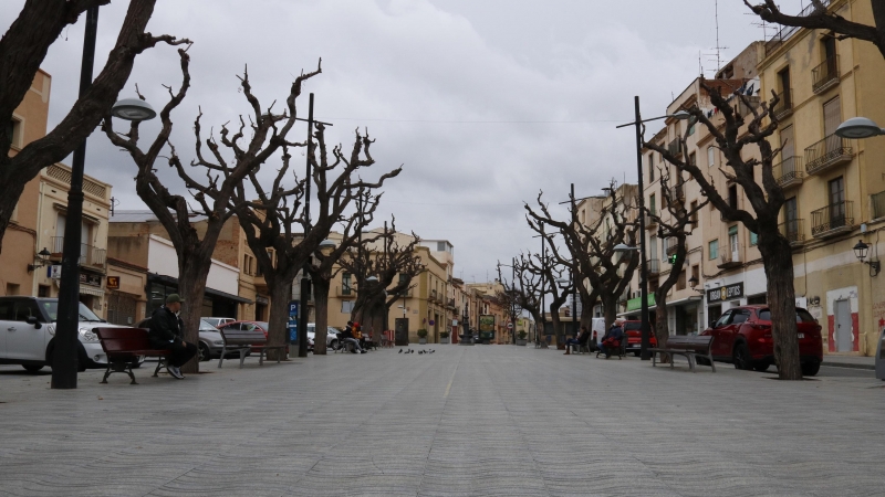 El Portal Nou de Valls, en una imatge d'arxiu.