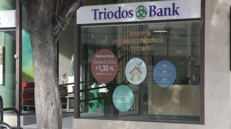 Sucursal albaceteña de Triodos Bank, abierta a principios de 2015.