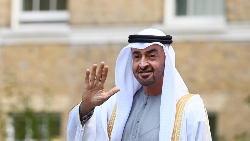 Mohammed bin Zayed Al Nahyan en una fotografía de archivo