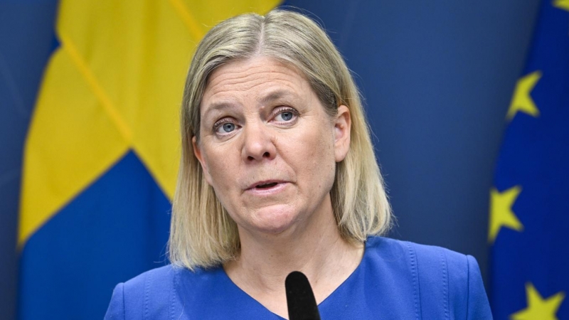 La primera ministra sueca, Magdalena Andersson.