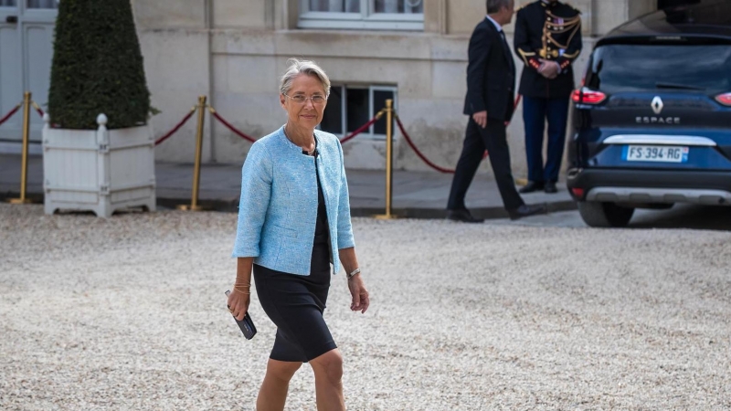 Elisabeth Borne, el pasado 7 de mayo en París.