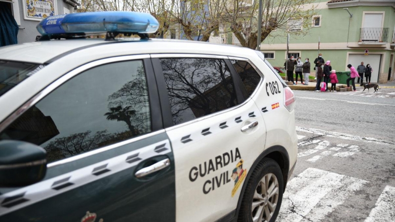 Fotografía de archivo de un coche de la Guardia Civil.