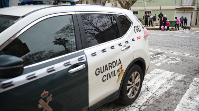 Fotografía de archivo de un coche de la Guardia Civil.