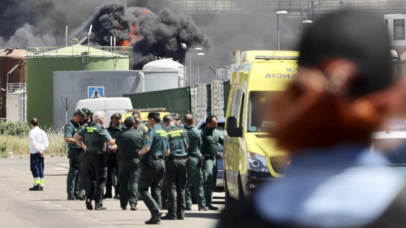 Explosión planta de Calahorra