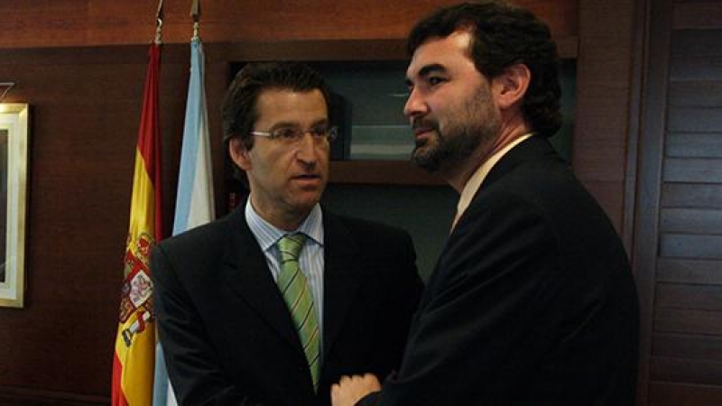 30/5/22 Núñez Feijóo dálle o relevo a Quintana na Vicepresidencia da Xunta en agosto de 2005.
