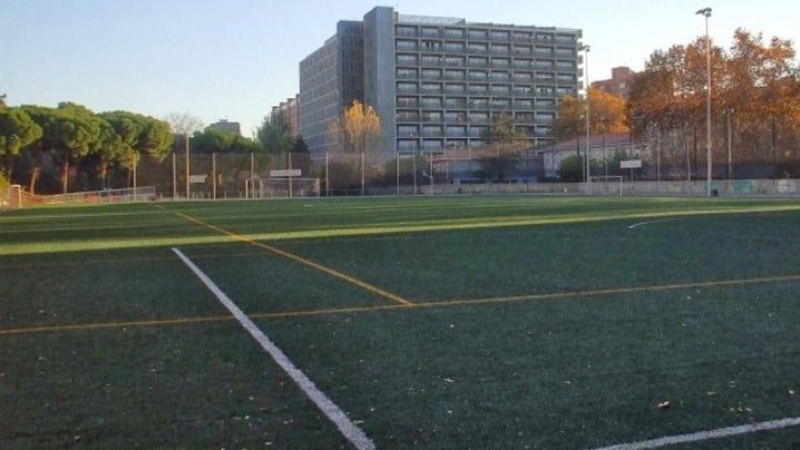 El Camp de l'Energia, on juga la UE Sants.