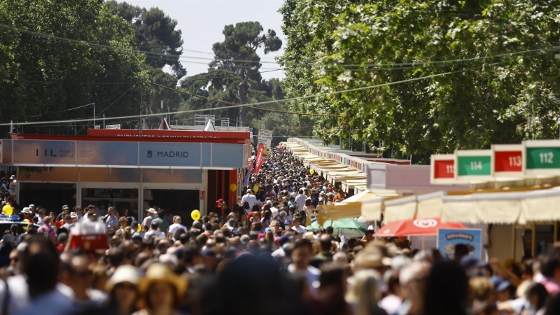 Feria del Libro de Madrid el 11 de junio de 2022