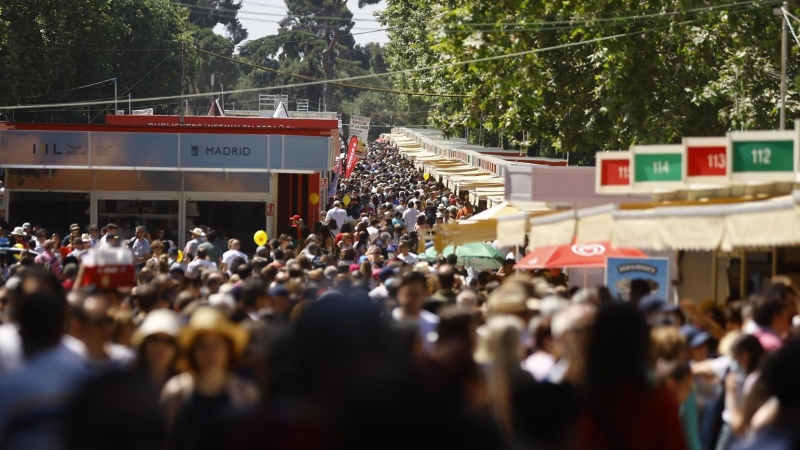 Feria del Libro de Madrid el 11 de junio de 2022