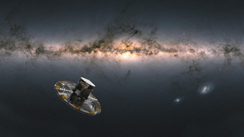 13/06/2022. El satélite de Gaia observando la Vía Láctea, a 13 de junio de 2022.