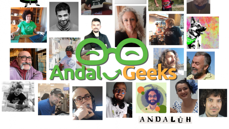 En la imagen, un collage del equipo de AndaluGeeks.