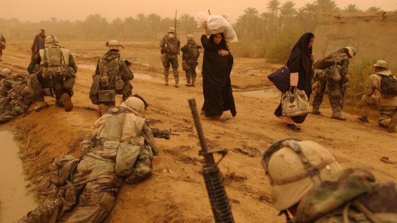 21/06/2022 - Imagen de archivo de la guerra de Irak.