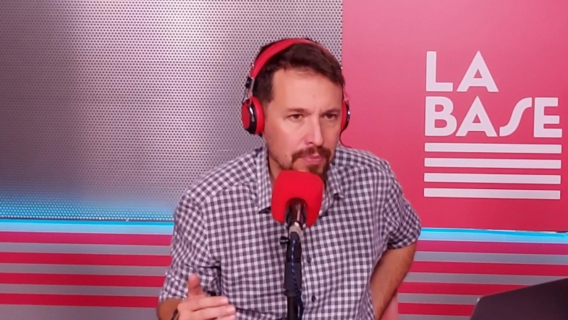 Pablo Iglesias en La Base