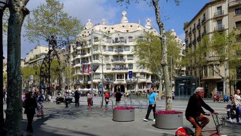 06/2022 - La Pedrera, una de los edificios más visitados de Barcelona.