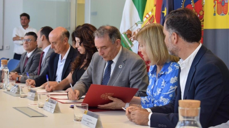 Firma prootocolo contra chabolas huelva