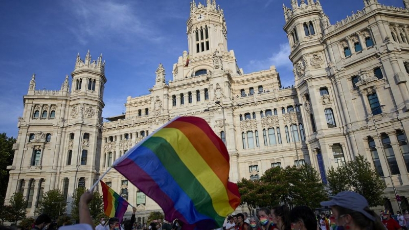 01/07/2022. Manifestación del Orgullo LGTBI+ del 3 de julio de 2021, en Madrid.