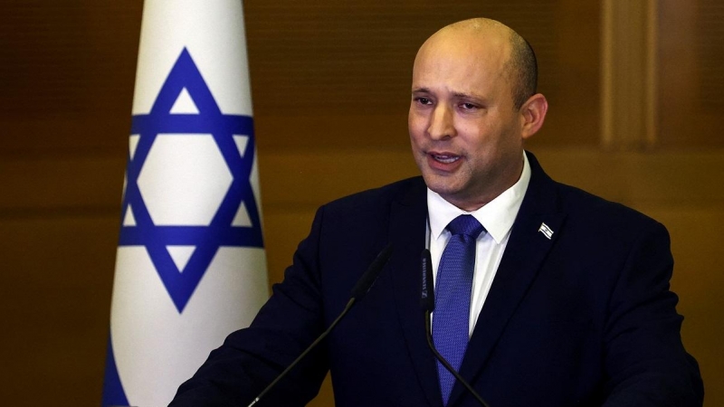 El primer ministro de Israel , Naftali Bennett.