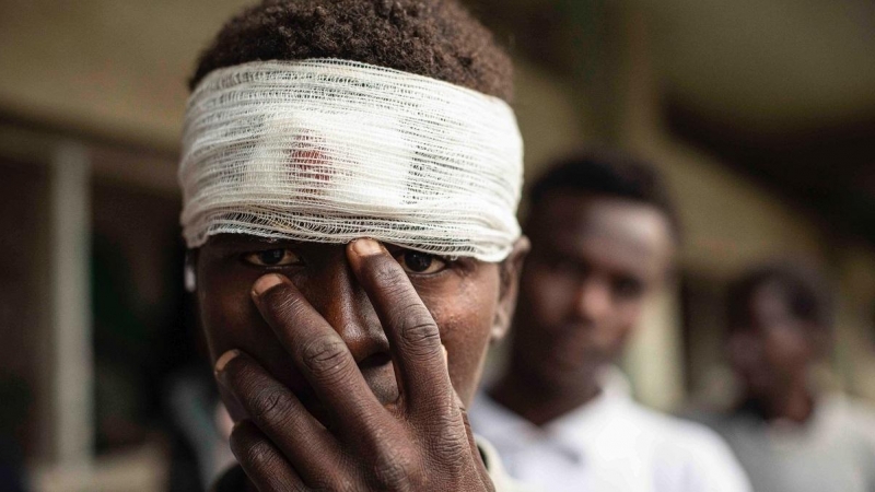 Un joven migrante herido tras intentar cruzar la valle de Melilla recientemente