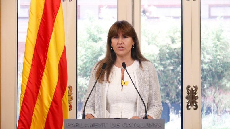 Compareixença de la presidenta del Parlament, Laura Borràs.