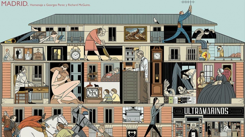 Un muestra del trabajo de Sergio García, nuevo Premio Nacional de Ilustración.