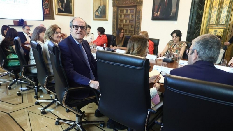 05/07/2022. El Defensor del Pueblo, Ángel Gabilondo, preside la primera reunión de la Comisión Asesora para investigar los abusos en la Iglesia, en la sede del Defensor del Pueblo, a 5 de julio de 2022, en Madrid.