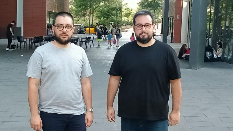 06/07/2022 - Andreu Pujol i Silvio Falcón, autors d''Eixamplar les bases. El sobiranisme d'esquerres a Catalunya, el País Basc i Galícia'.
