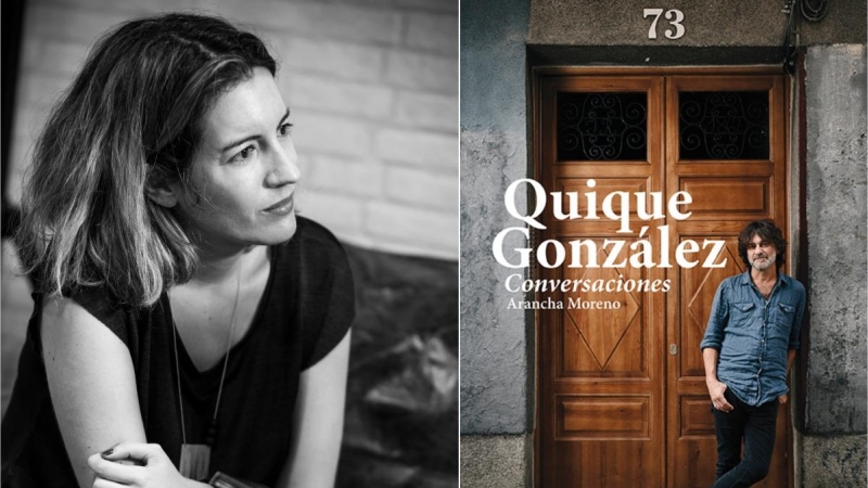 Arancha Moreno, autora del libro 'Quique González. Conversaciones'.