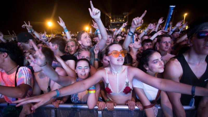 Asistentes al Festival de Benicàssim en 2018.