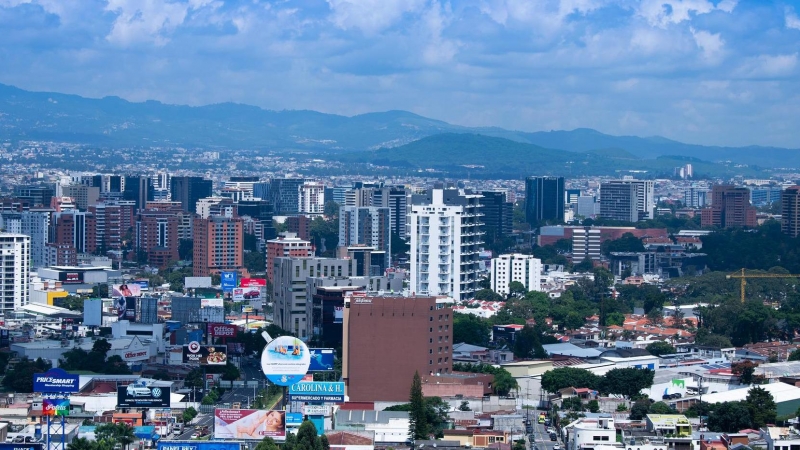 Ciudad de Guatemala desde las alturas.- PIXABAY