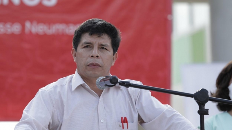 13/07/2022 El presidente peruano, Pedro Castillo, a 5 de junio de 2022.