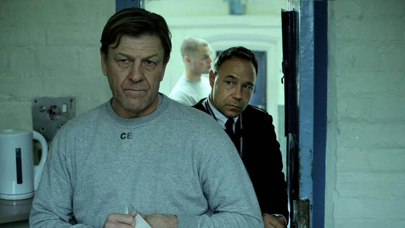 18/07/2022. Una escena de 'Condena' con Sean Bean y Stephen Graham.