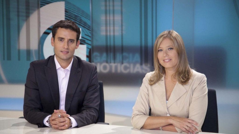 18/07/2022. Raúl Quián e Irene Lamas, dos de las caras más reconocibles de la cadena pública.
