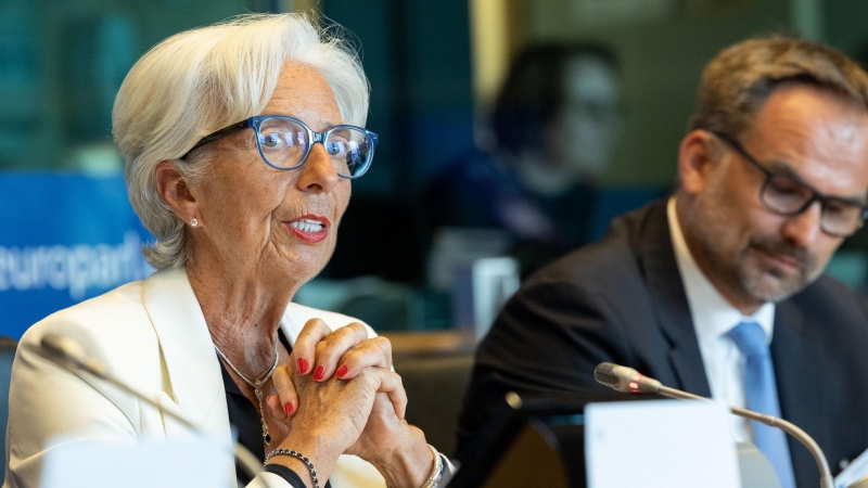 La presidenta del Banco Central Europeo, Christine Lagarde, en Bruselas (Bélgica), a 20 de junio de 2022.