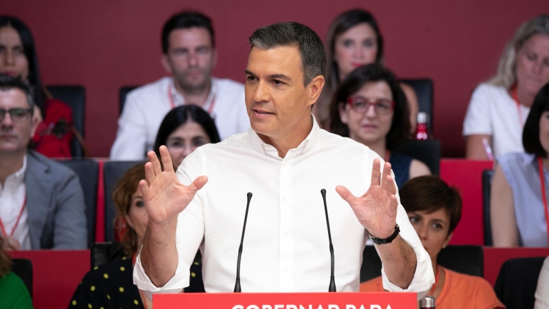 Intervenció del president del Govern espanyol, Pedro Sánchez, al Comitè Federal del PSOE.