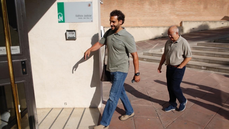 (30/5/17) Jesús Candel a la entrada de los juzgados de Granada (Archivo).