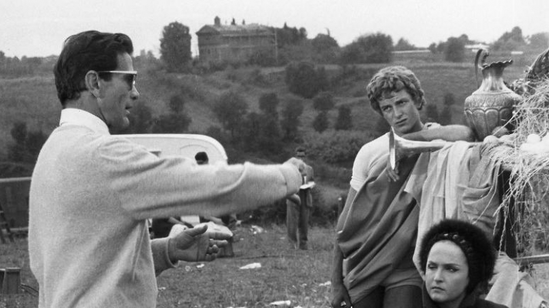 29/07/2022. Pier Paolo Pasolini durante el rodaje de 'La ricota' (1962).