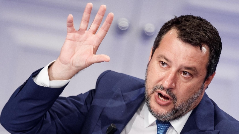 El líder ultraderechista Matteo Salvini.