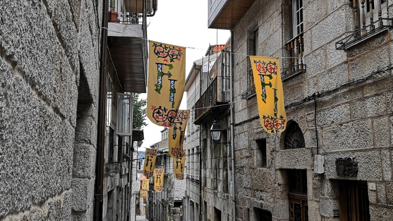 08/08/2022 Imagen de una de las calles del municipio de Ribadavia, a 31 de agosto de 2019, en Ourense.