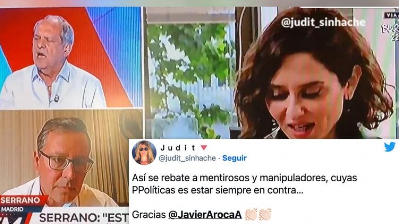 Aplausos por el repaso de Javier Aroca a Alfonso Serrano: 'El PP haciendo el ridículo. Capítulo MDXXVII'