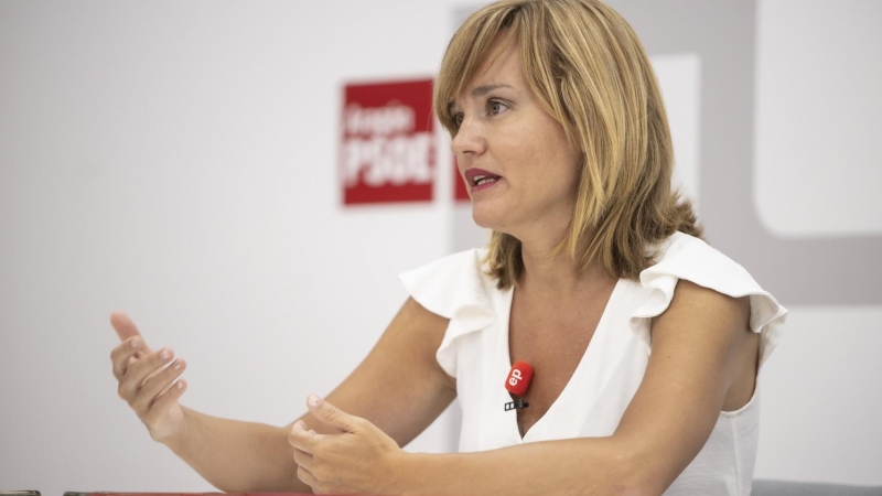 Ministra de Educación Pilar Alegría