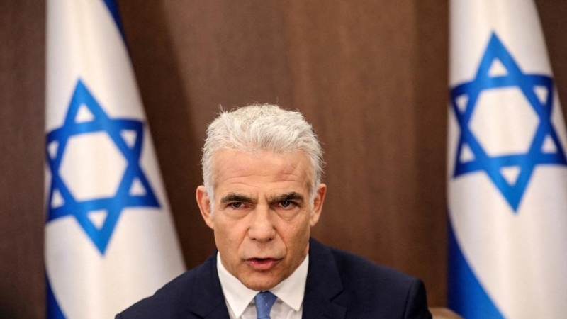 17/08/2022. El primer ministro de Israel, Yair Lapid, atiende a la prensa en Jerusalén, a 31 de julio de 2022.