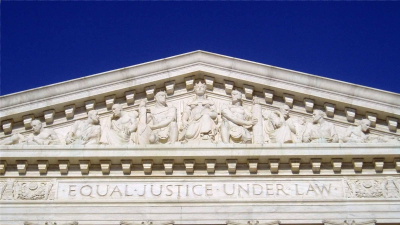 Fotografía de la Corte Suprema de Estados Unidos.