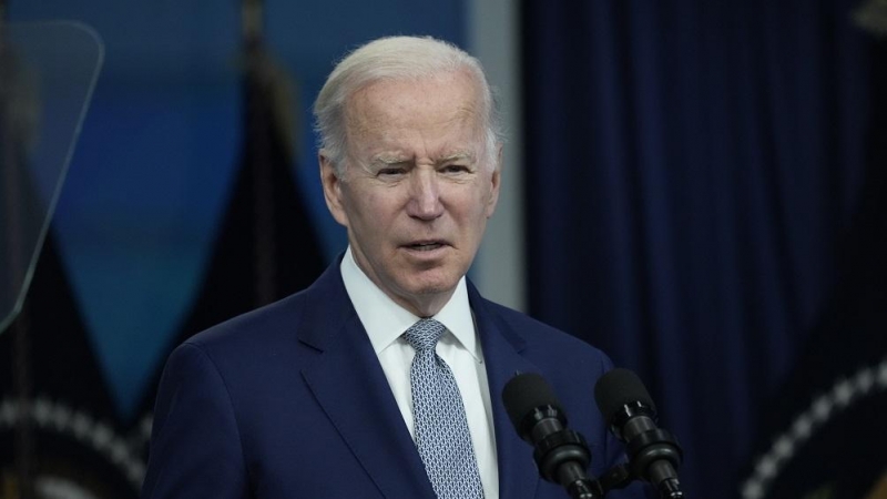 19/08/2022. El presidente de EEUU, Joe Biden, atiende a la prensa, a 10 de mayo de 2022.