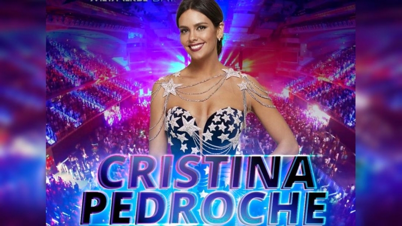 23/08/2022. Cristina Pedroche en uno de los carteles publicitarios del evento.