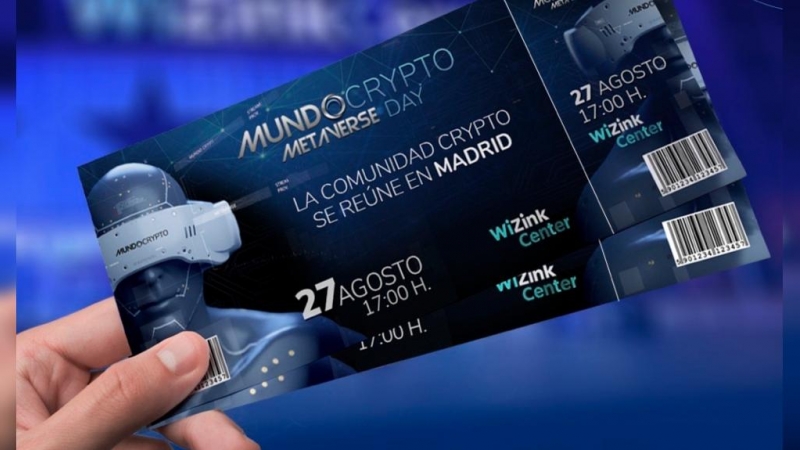 23/08/2022. Imagen promocional donde se muestran las entradas para asistir al evento, que se celebra este 27 de agosto en el Wizink Center de Madrid.